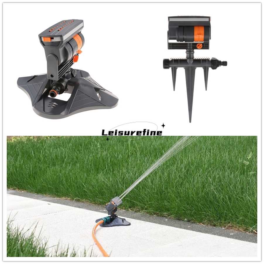 Smart Garden Kit - 自動庭園スプリンクラー スイング調整可能な流量 大範囲灌漑散水システム 回転式芝生庭屋外植栽用