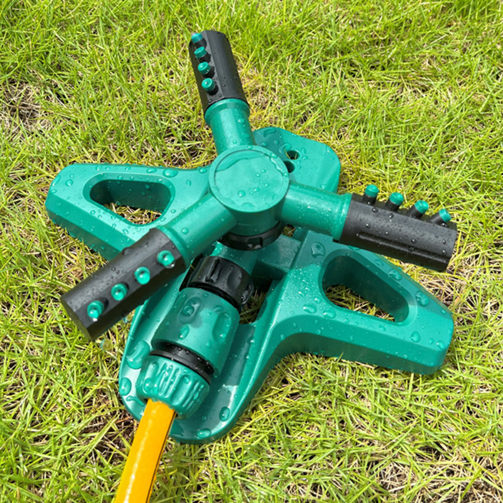 Automatic Watering - 自動スプリンクラー、360度回転式、芝生への散水ノズル、庭の灌漑、野菜の冷却用具、スプリンクラー