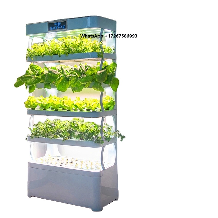 Smart Garden System - 垂直農法、水耕栽培、屋内ガーデン、スマートホーム栽培システム、野菜栽培機