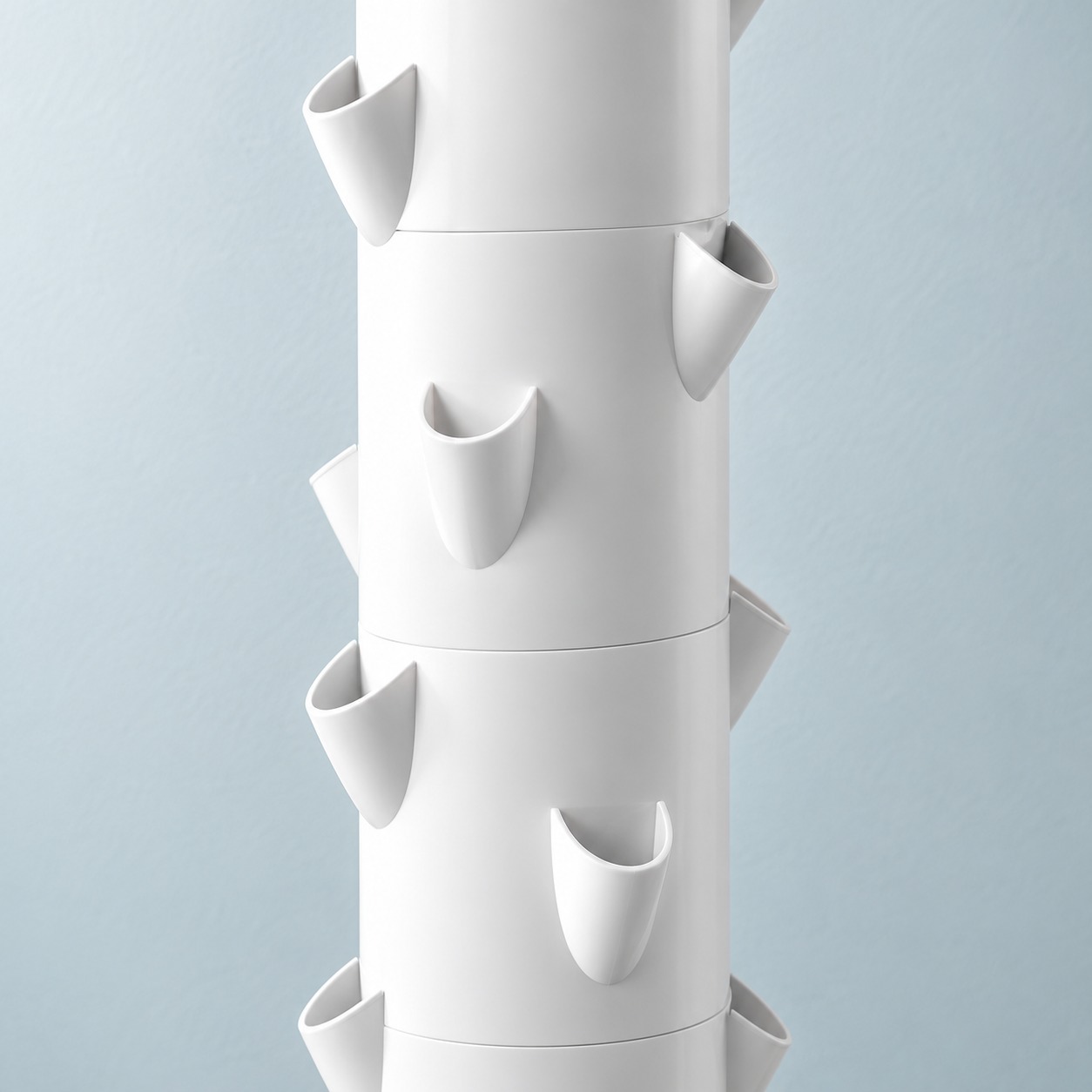 9段36穴のスペースツリー型水耕栽培タワー。屋上バルコニーで - Hydroponic Tower のレビューと価格