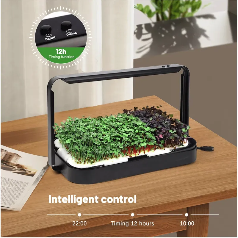 マイクログリーン自動給水水耕栽培プランター育成システム（育成 - Indoor Garden Kit のレビューと価格