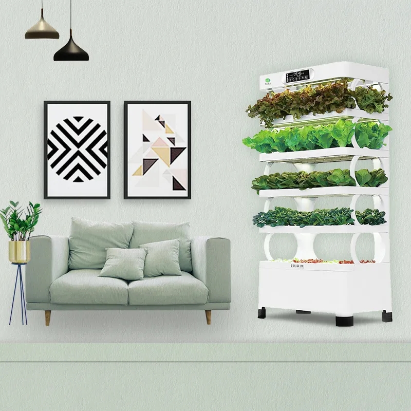 垂直農法、水耕栽培、屋内ガーデン、スマートホーム栽培システム - Smart Garden System のレビューと価格