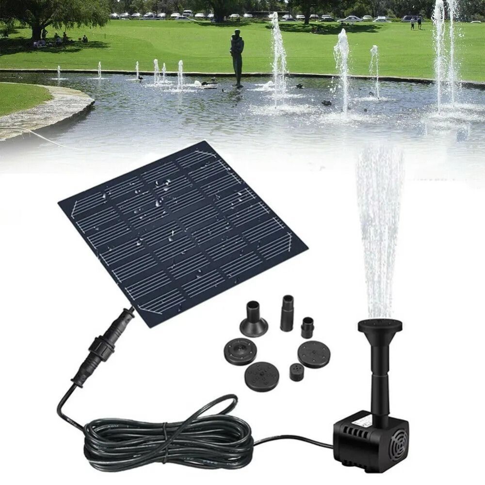 ソーラーパネルキット付きミニ噴水ポンプ,庭のプール,屋内,屋 - Indoor Garden Kit のレビューと価格