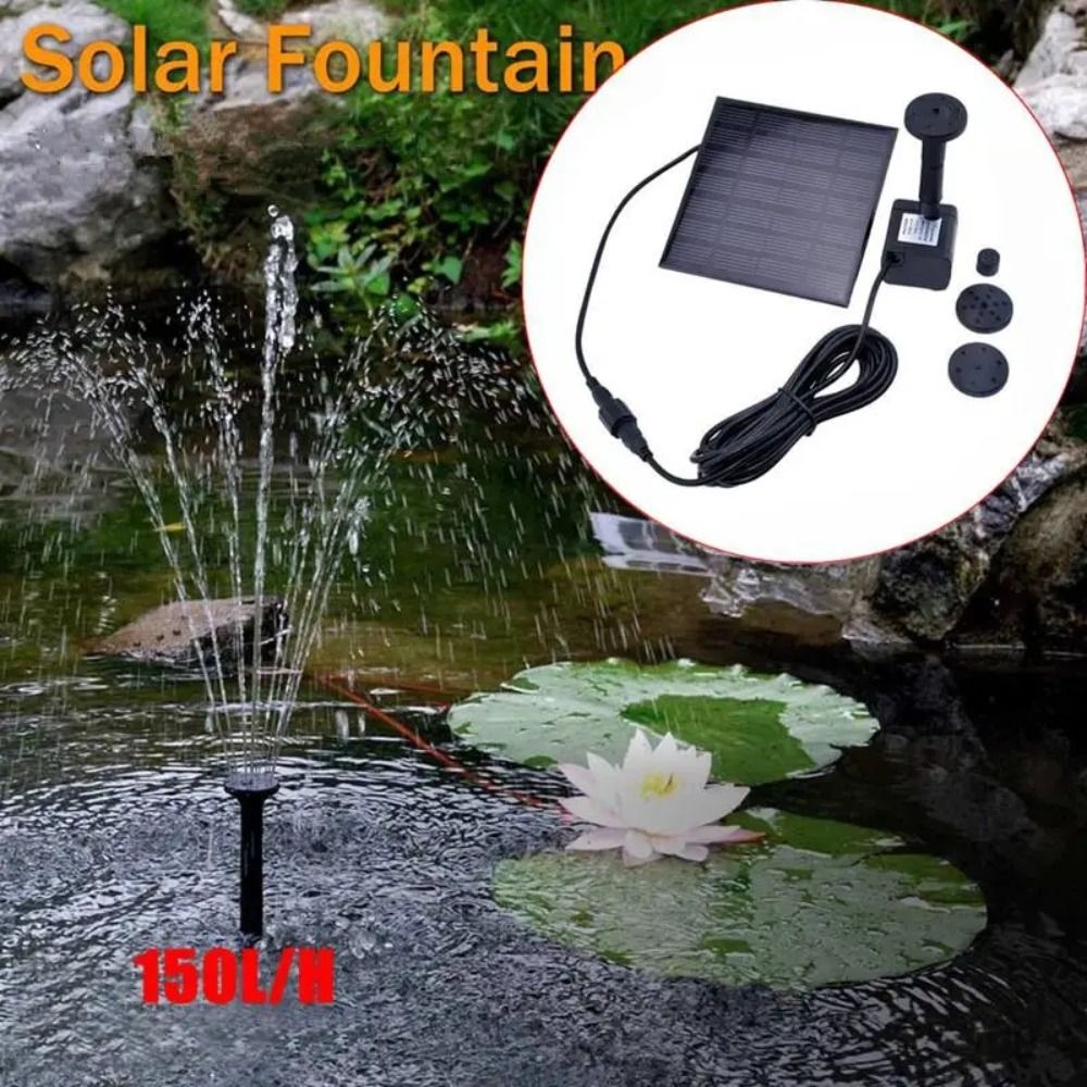 ソーラーパネルキット付きミニ噴水ポンプ,庭のプール,屋内,屋 - Indoor Garden Kit のレビューと価格