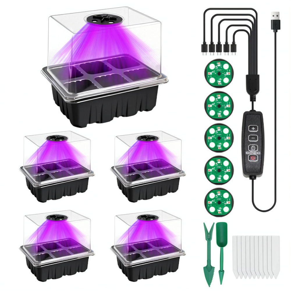 植物育成用ライトスターターキット。屋内での家庭菜園や植物の増 - Indoor Garden Kit のレビューと価格