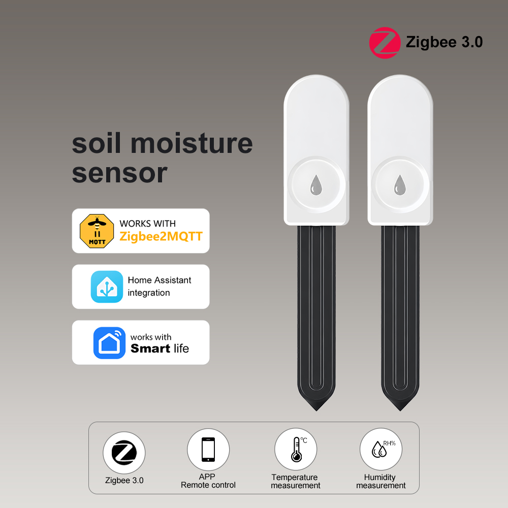 ZigBee 土壌水分テスター湿度計農場の芝生植物花土壌モニ - Garden Camera のレビューと価格