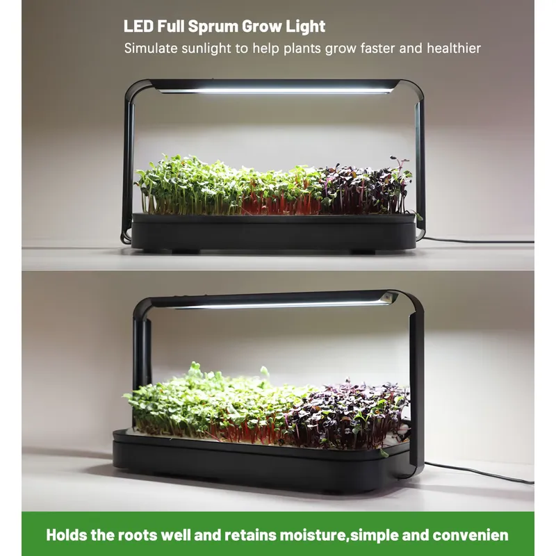 水耕栽培トレイ 室内マイクログリーン マイクログリーン種子  - Smart Garden Kit のレビューと価格