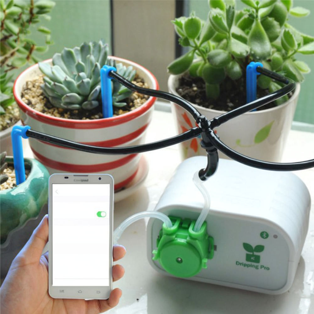 自動給水装置キット。スマートな点滴灌漑システムで、室内の植物 - Smart Garden Kit のレビューと価格